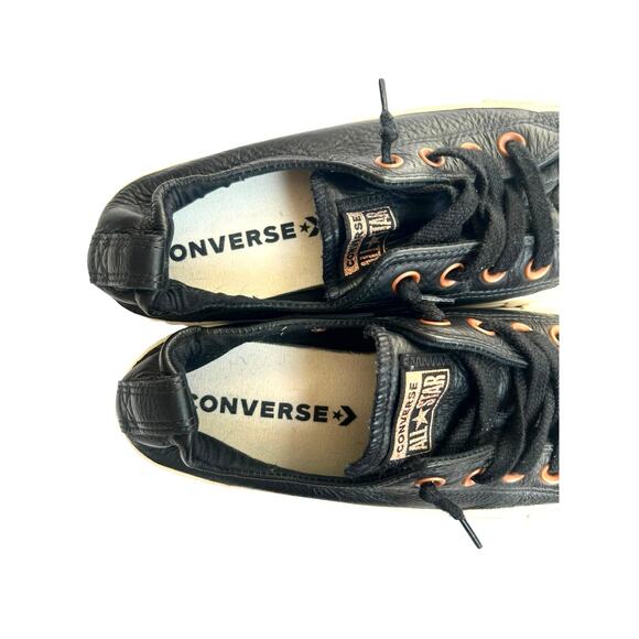 Converse Chuck Taylor All Star Leather Slip-On Black Women’s 8 - Picture 11 of 12